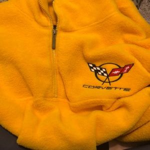 Yellow corvette pull over
